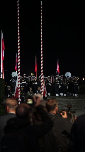 Uroczystości na Westerplatte w 87. rocznicę wybuchu II wojny światowej.