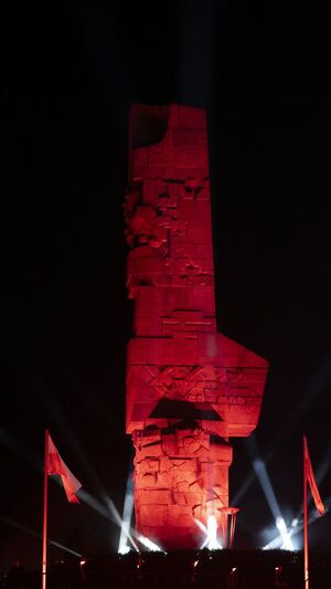 Uroczystości na Westerplatte w 87. rocznicę wybuchu II wojny światowej.