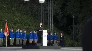 Uroczystości na Westerplatte w 87. rocznicę wybuchu II wojny światowej.