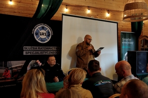 Uczestnicy  I Międzynarodowych Manewrów Poszukiwawczo-Ratowniczych.