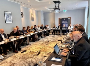 Uczestnicy szóstego spotkania Regionalnej Grupy Zadaniowej INTERPOLU ds. Handlu Narkotykami i Przestępczości Finansowej – 6th Regional Task Force Meeting on Drug Trafficking and Financial Crime.