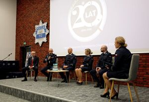 odznaczeni policjanci.