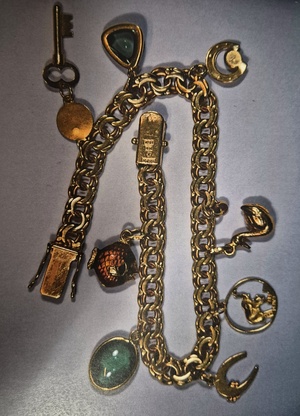 Zabezpieczona biżuteria.