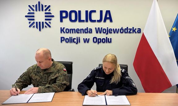 Porozumienie opolskiej Policji i Wojsk Obrony Terytorialnej