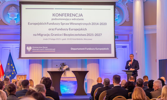 Konferencja podsumowująca wdrażanie Europejskich Funduszy Spraw Wewnętrznych 2014-2020 oraz stan prac nad Funduszami Europejskimi na Migracje, Granice i Bezpieczeństwo 2021-2027