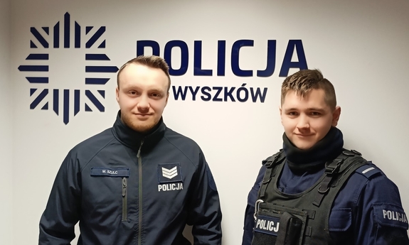 Policjanci pomogli chorującemu na epilepsję