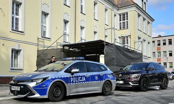 Policjanci eskortowali pojazd z trzymiesięcznym dzieckiem do szpitala