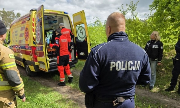 Intensywne działania zakończone sukcesem - wołowscy policjanci odnaleźli wychłodzonego mężczyznę