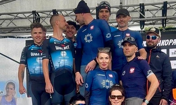 Sukces reprezentacji polskiej Policji w kolarstwie w klasyfikacji drużynowej wyścigu L’Étape Poland by Tour de France