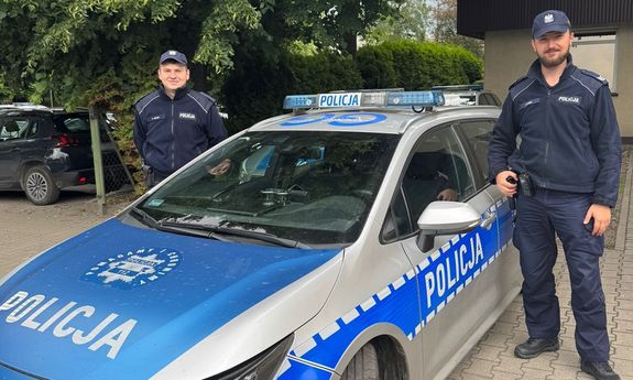 Szybka reakcja policjantów pomogła uratować 69-latka