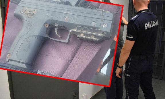 Groził przedmiotem przypominający broń palną - został zatrzymany