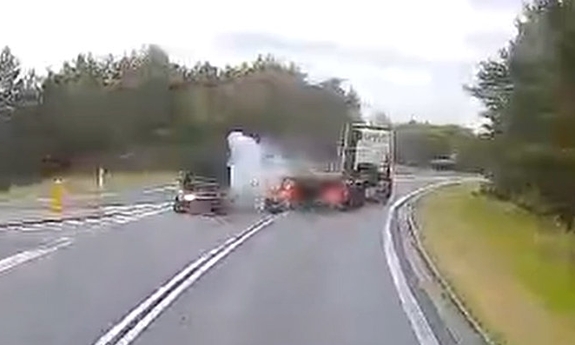 Szczęście w nieszczęściu – apelujemy o rozwagę na drodze