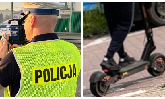 16-latek na hulajnodze zderzył się z rowerzystką - oboje trafili do szpitala