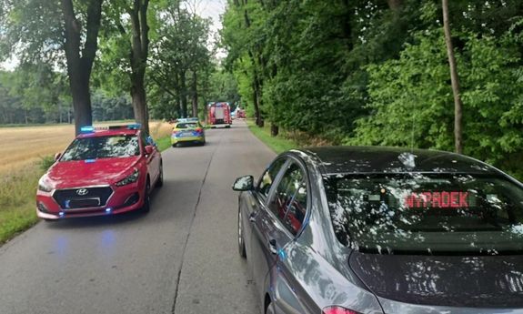 #czarnyalertdrogowy – śmiertelny wypadek w Mikołowie