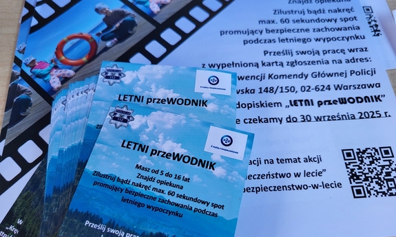 Do 30 września trwa konkurs plastyczno-filmowy „Letni przeWODNIK”