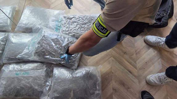Lwówecka Policja i Straż Graniczna z Warmii i Mazur kolejny raz uderzyły w narkotykowy biznes - do sprzedaży nie trafi blisko 17 kg narkotyków