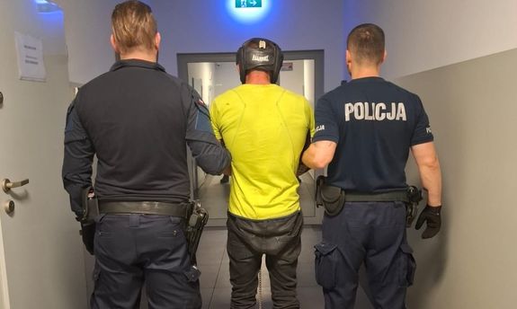 Pościg ulicami Stargardu zakończony przed komendą Policji