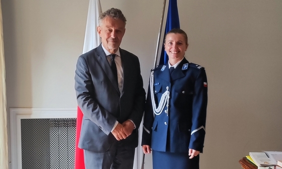 Nowa oficer łącznikowa polskiej Policji w Republice Włoskiej
