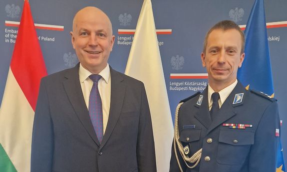 Nowy oficer łącznikowy polskiej Policji na Węgrzech
