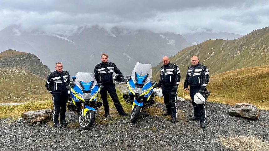 VIII Międzynarodowe szkolenie z bezpiecznej jazdy motocyklem dla służb mundurowych w Salzburgu