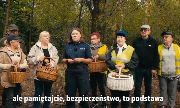 W trosce o bezpieczeństwo grzybiarzy