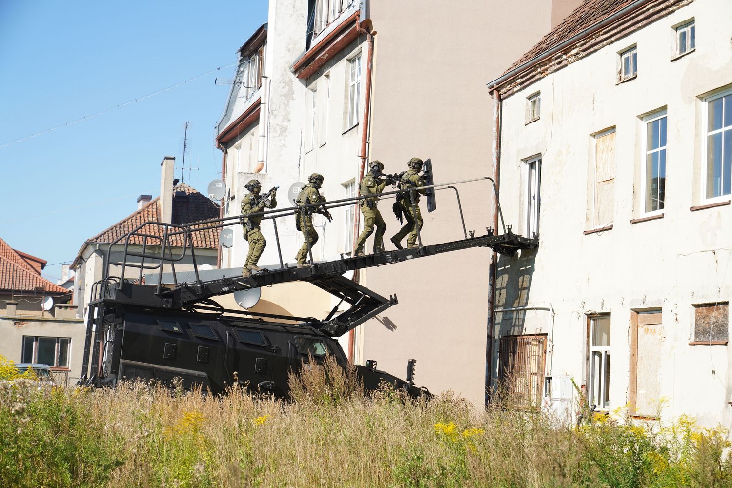 Międzynarodowe ćwiczenia negocjatorów policyjnych w Węgorzewie