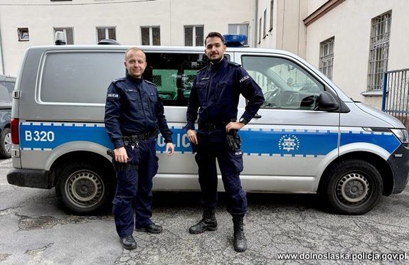 Policjanci ze Środy Śląskiej pomogli mężczyźnie znajdującemu się w kryzysie