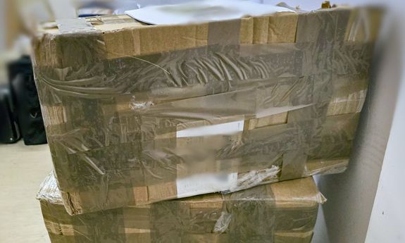 Balonem przemycali papierosy