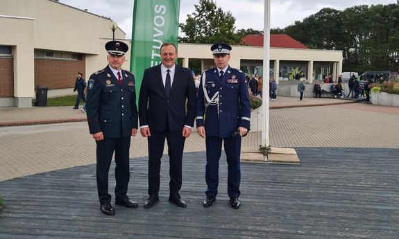 Święto Policji litewskiej z udziałem Zastępcy Komenda Głównego Policji nadinsp. dr Rafała Kochańczyka