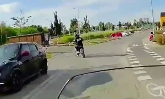 Szaleńcza ucieczka ulicami Piaseczna