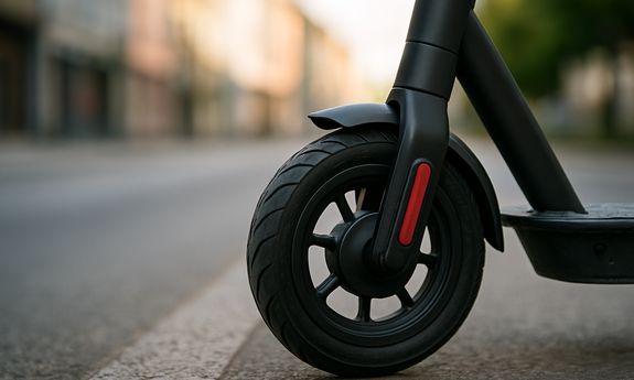 Na hulajnodze wjechał w kobietę z wózkiem. Policjanci skierują sprawę do sądu