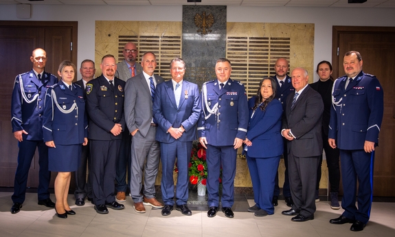 Przedstawiciele amerykańskich organów ścigania i środowiska akademickiego z wizytą w Polsce