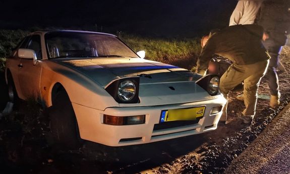 Złodziej zabytkowego porsche zatrzymany po pościgu