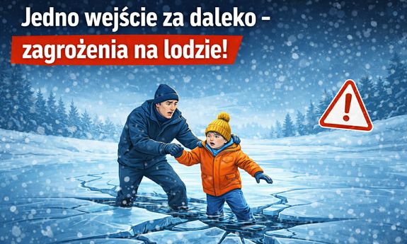 Jedno wejście za daleko - zagrożenia na lodzie!