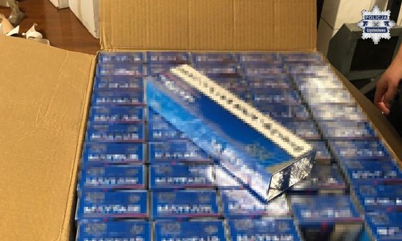 Policjanci przejęli papierosy i alkohol bez akcyzy