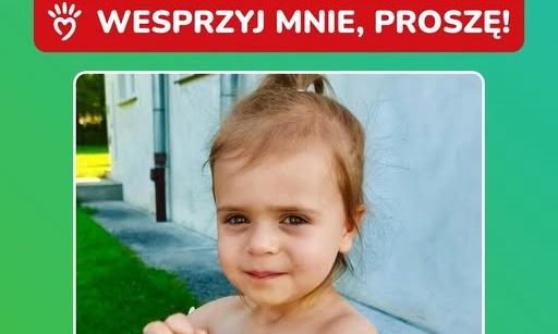 Przekaż 1,5% podatku na leczenie Nikoli Woźniak