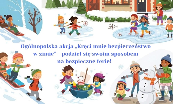 Przypominamy o konkursie "Zimowy Dekalog" – podziel się swoim sposobem na bezpieczny zimowy wypoczynek