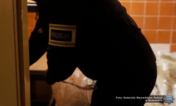 Funkcjonariusze zabezpieczyli ponad 60 kg narkotyków