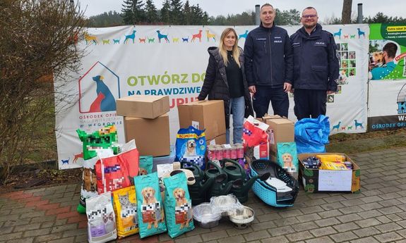 Finał zbiórki dla schroniska w Węgrowie