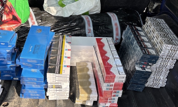 Uderzenie w nielegalny handel papierosami. Mławscy kryminalni zabezpieczyli tytoń warty ponad 430 tys. zł