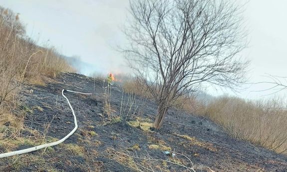 Bawiąc się zaprószyli ogień. Sami też wezwali pomoc