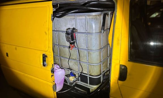 Złodziej paliwa zatrzymany przez kryminalnych