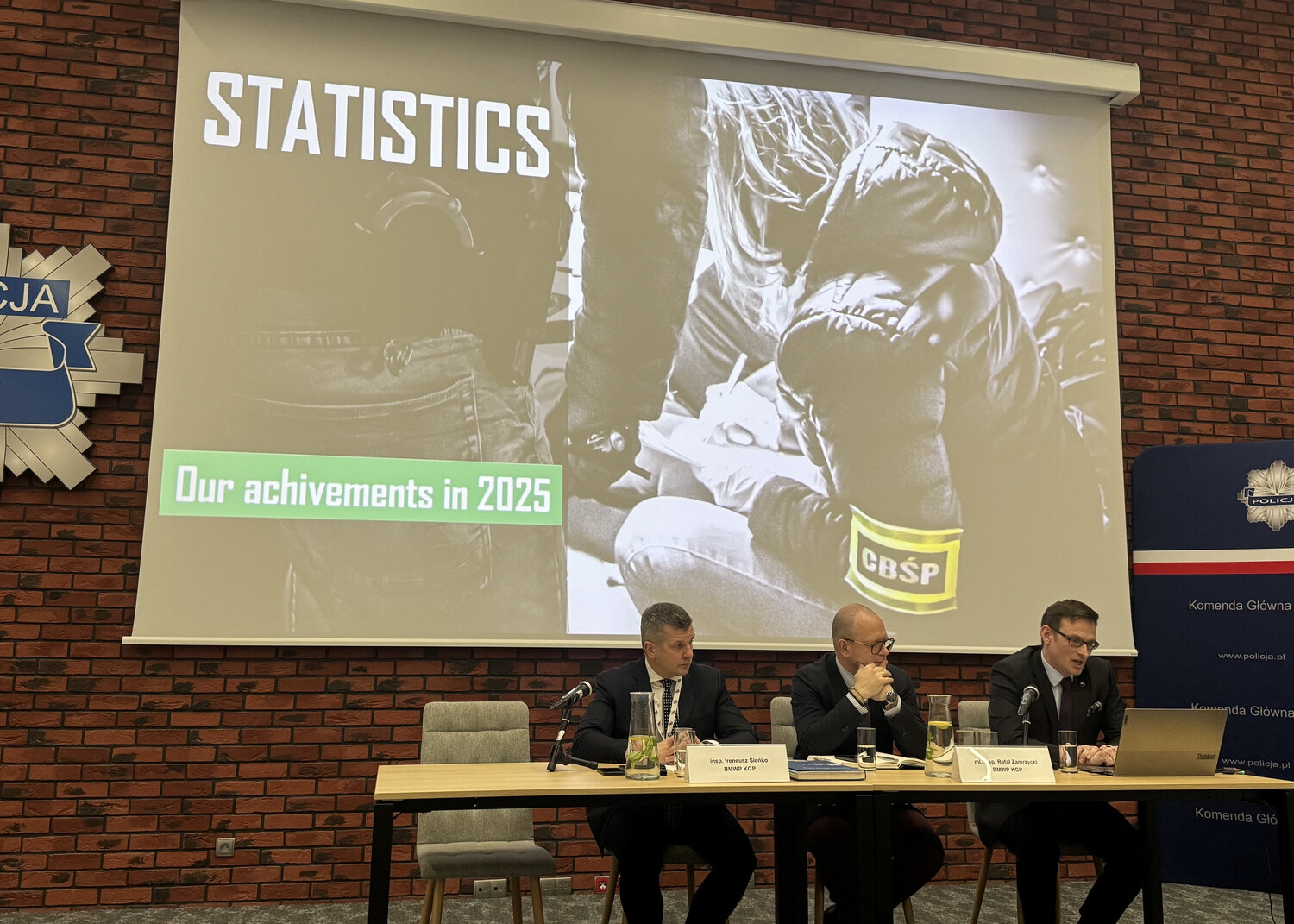 Odprawa oficerów łącznikowych polskiej Policji oraz oficerów łącznikowych akredytowanych w Polsce