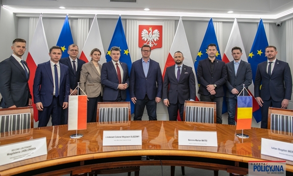 Polsko-rumuńska kooperacja policyjna wzmacnia bezpieczeństwo Europy