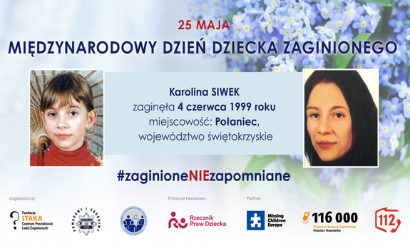 #zaginioneNIEzapomniane – gdzie jest Karolina?