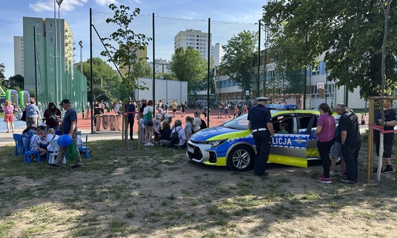 Policyjny piknik rodzinny z okazji Dnia Dziecka