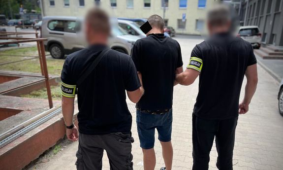 Kopnął w głowę kobietę - został zatrzymany przez bałuckich policjantów