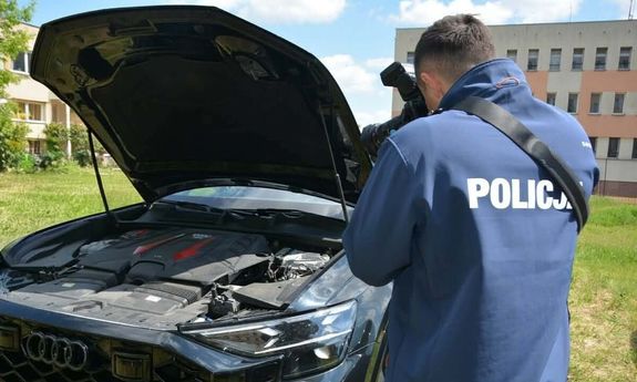 Policjanci odzyskali Audi warte ponad 650 tysięcy złotych