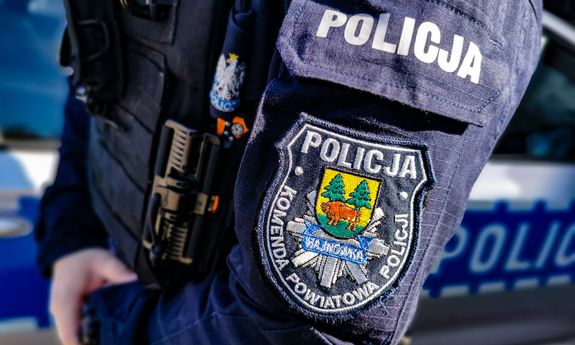 "Kurier" nielegalnych migrantów w rękach hajnowskich policjantów