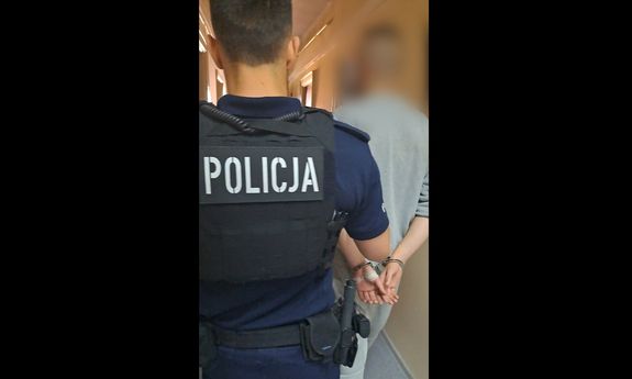 Zjechał z drogi, uderzył w ogrodzenie i zatrzymał się na polu. Badanie wykazało blisko 2 promile alkoholu